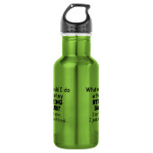 Wat zou ik doen, Koord Bass Waterfles (Voorkant)