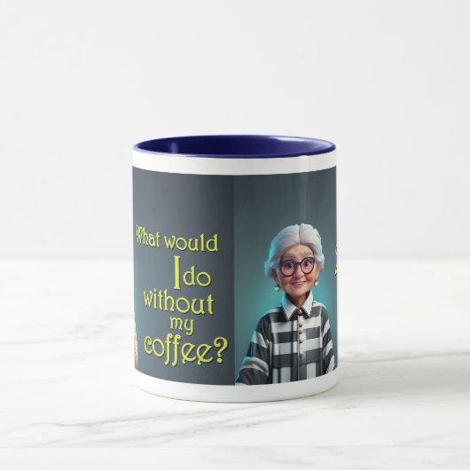 Wat zou ik doen? mok (Midden)