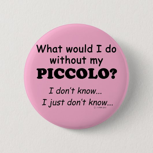 Wat zou ik doen, Piccolo Ronde Button 5,7 Cm (Voorkant)