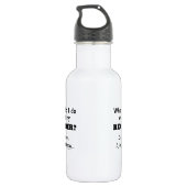 Wat zou ik doen, Recorder Waterfles (Achterkant)