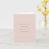 Wat zou ik zonder jou doen kaart (Gele Bloem)