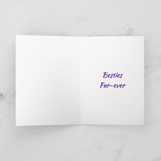 Wat zou ik zonder jou doen? | Vriendschap Kaart (Binnen)