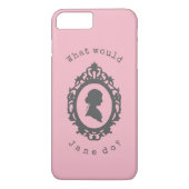 Wat zou Jane doen? Jane Austen Case-Mate iPhone Case (Achterkant)