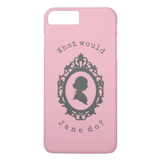 Wat zou Jane doen? Jane Austen Case-Mate iPhone Case (Achterkant)
