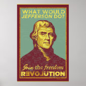 Wat zou Jefferson doen? Poster (Voorkant)
