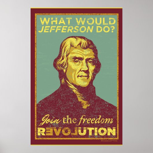 Wat zou Jefferson doen? Poster (Voorkant)