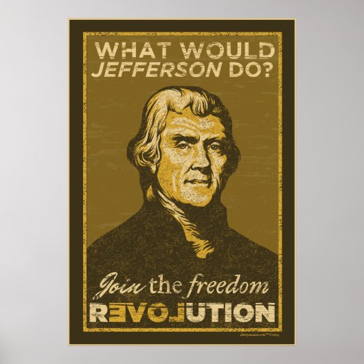 Wat zou Jefferson doen? Poster (Voorkant)