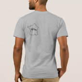 Wat zou Jens doen? T-shirt (Achterkant)
