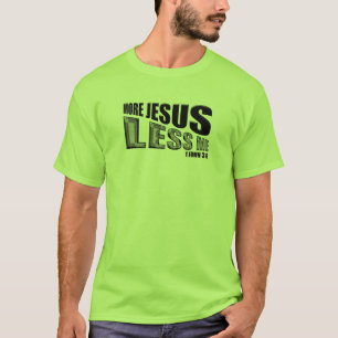 WAT ZOU JESUS DOEN, 1 JOHN 4:17, 3:6 T-SHIRT