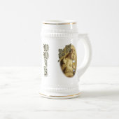 Wat zou Jezus beer Stein breken? Bierpul (Voorkant rechts)