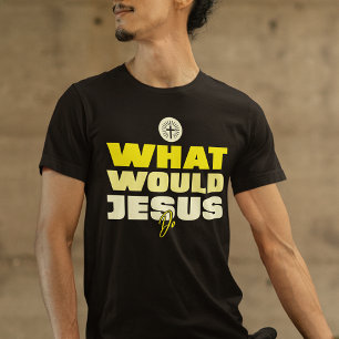Wat Zou Jezus Doen – Bewuste Vriendelijkheid T-shi T-shirt