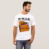 Wat zou Jezus Drink 2 T-shirt (Voorkant volledig)