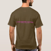 Wat zou Jezus eten? T-shirt (Achterkant)