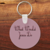 Wat zou Jezus Sleutelhanger doen? (Voorkant)