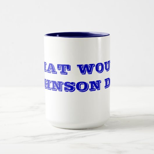 WAT ZOU JOHNSON DOEN? MOK (Midden)