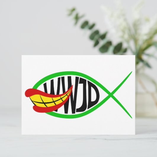 Wat zou Joker doen? Bedankkaart (Staand voorkant)