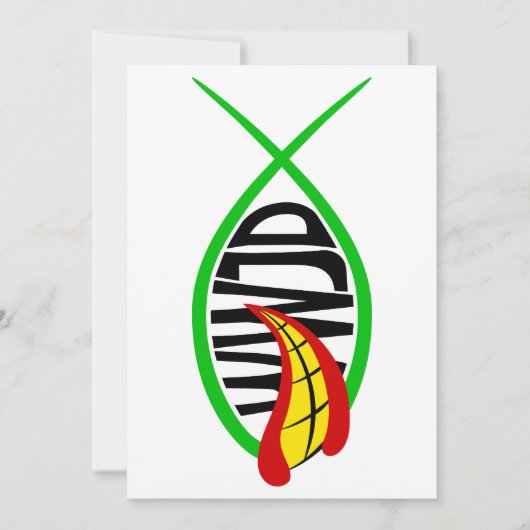 Wat zou Joker doen? Feestdagenkaart (Voorkant)