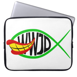 Wat zou Joker doen? Laptop Sleeve