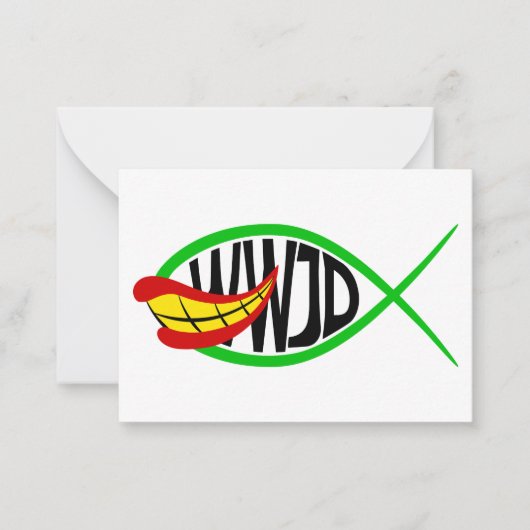 Wat zou Joker doen? Notitiekaartje (Voorkant)