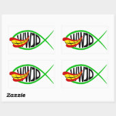 Wat zou Joker doen? Rechthoekige Sticker (Vel)