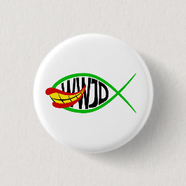 Wat zou Joker doen? Ronde Button 3,2 Cm