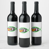 Wat zou Joker doen? Wijn Etiket (Flessen)