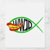 Wat zou Joker doen? Wijn Etiket (Enkel label)