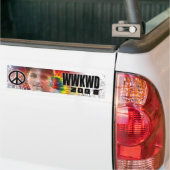 wat zou kyle doen ? bumpersticker (Op Truck)
