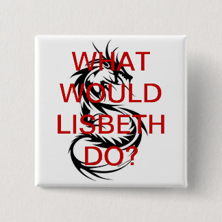 Wat zou Lisbeth doen? Dragon Tattoo Button