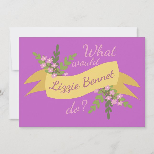 Wat zou Lizzie Bennet doen? II (Voorkant)