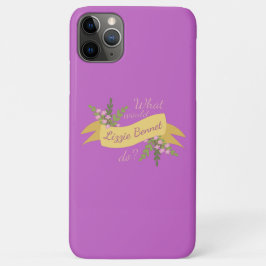 Wat zou Lizzie Bennet doen? II Case-Mate iPhone Case