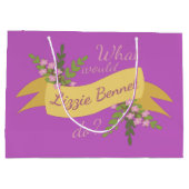 Wat zou Lizzie Bennet doen? II Groot Cadeauzakje (Achterkant)