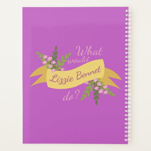 Wat zou Lizzie Bennet doen? II Planner (Achterkant)