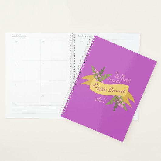 Wat zou Lizzie Bennet doen? II Planner (Display)