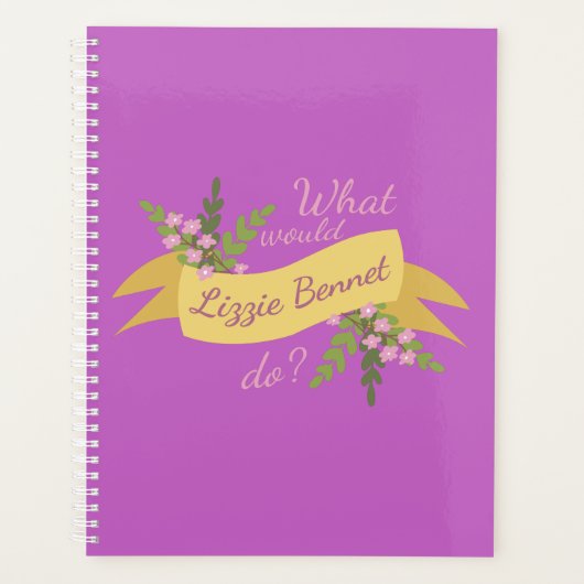 Wat zou Lizzie Bennet doen? II Planner (Voorkant)