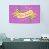 Wat zou Lizzie Bennet doen? II Spandoek (Beurs)