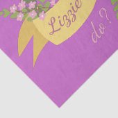 Wat zou Lizzie Bennet doen? II Tissuepapier (Detail)