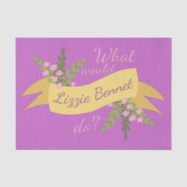 Wat zou Lizzie Bennet doen? II Tissuepapier