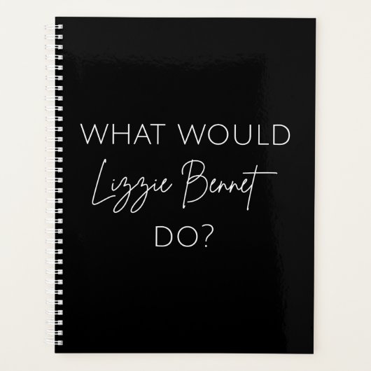 Wat zou Lizzie Bennet doen? Planner (Voorkant)