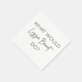 Wat zou Lizzie Bennet doen? Servet (Hoek)