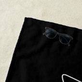 Wat zou Lizzie Bennet doen? Strandlaken (In situ)