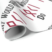 Wat zou LOKI doen? Cadeaupapier (Rol Hoek)