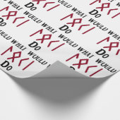 Wat zou LOKI doen? Cadeaupapier (Hoek)