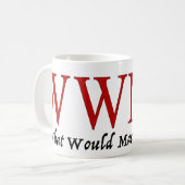 Wat zou Machiavelli doen? Koffiemok (Voorkant links)