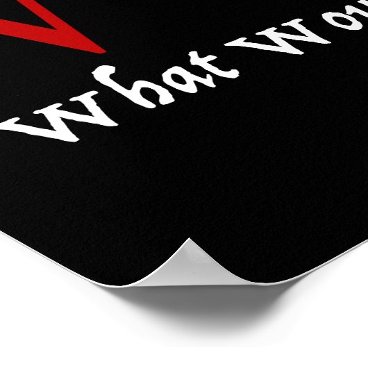 Wat zou Machiavelli doen? Poster (Hoek)