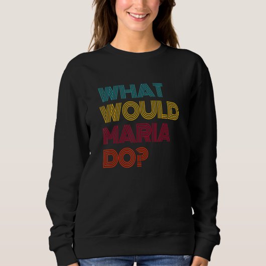 Wat Zou Maria Doen Ik Hou Van Maria Trui (Voorkant)