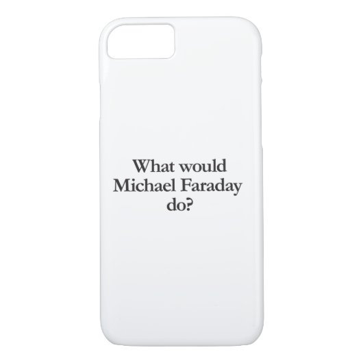 wat zou michael faraday doen Case-Mate iPhone case (Achterkant)