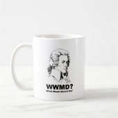 Wat zou Mozart doen? Koffiemok (Links)