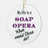 Wat zou Olivia doen? Ornament (Links)