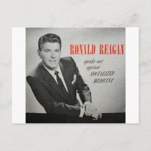 Wat zou Reagan doen? Briefkaart